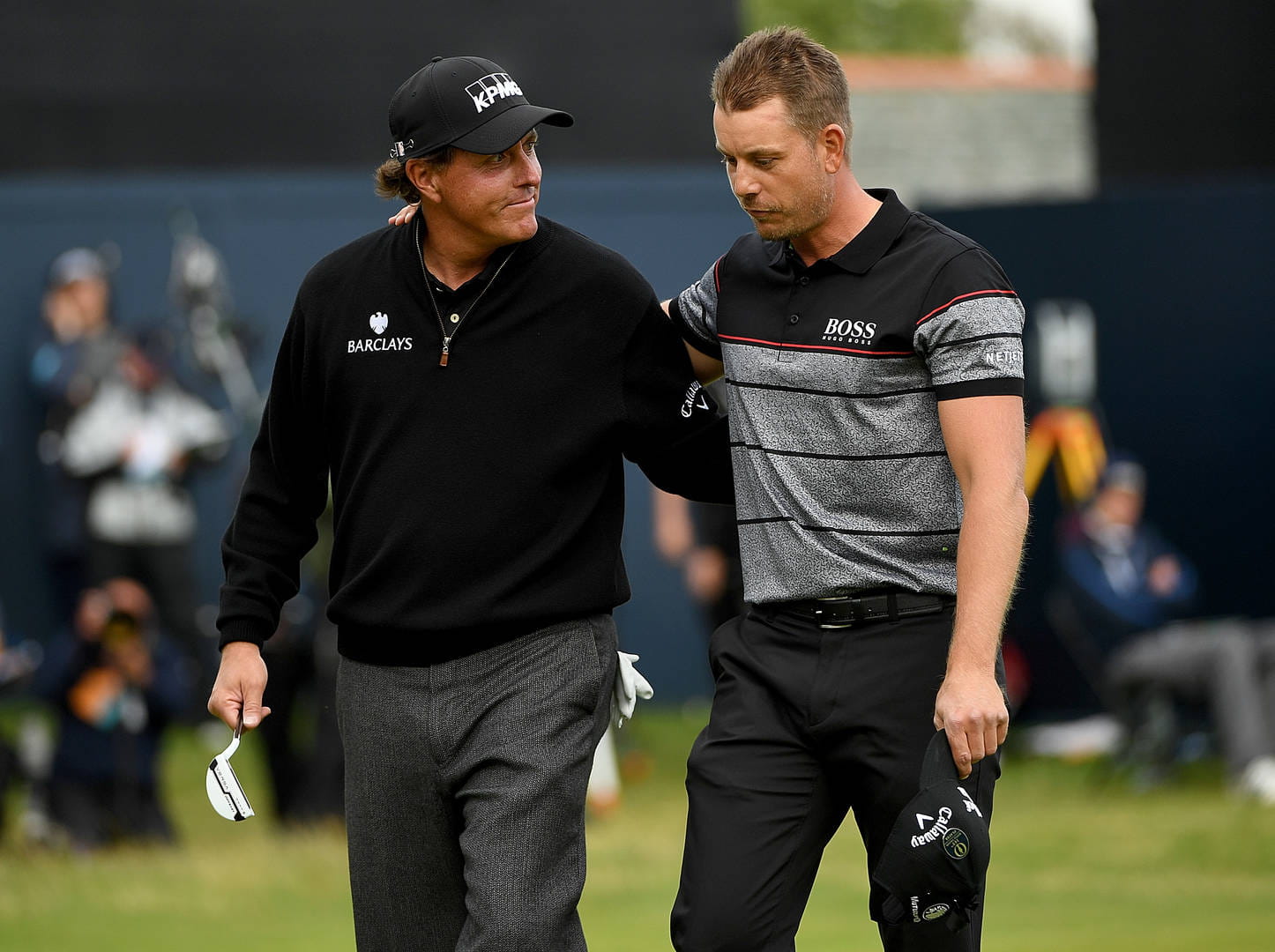 145th Mickelson and Stenson